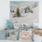 Designart - Little House In The Winter Mountains - Traditional Canvas Wall Art Print